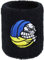 Schweissband mit Volleyball Stickerei Bestickt & Absorbierendes Frottee Designer Schweißband | Wristband Beachvolleyball Geschenk für Volleyballspieler Schweiß-Armband