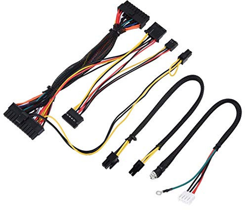 Power Supply Module, PC PSU DC 12V Input 300W Power Supply Module with 24Pin Connect/AUX/SATA Cable, for MINI Computers, HTPC, POS, Digital Set-Top Boxes, ITX Case, Network Servers