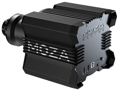 MOZA RACING R9 Direct Drive Racing Wheel, PC Compatible, USB, Black