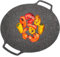 Sartén para Barbacoa, Plancha Redonda para Barbacoa Coreana, Placa Caliente para Barbacoa, Sartén con Revestimiento Antiadherente(Genérico 36cm)