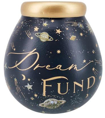 Pots Of Dreams Save And Smash Ceramic Money Box Savings Bank - Dream Fund