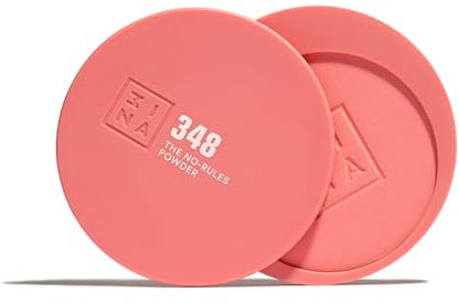 3INA MAKEUP - The No-Rules Powder 348 - Helles Rosa 3-in-1 Kompaktpuder für Augen Lippen und Wangen - Puder mit Hyaluronsäure und Ceramide - Weiches Puder Leichte Formel - Vegan - Cruelty Free
