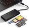 USB C Multi Card Reader, SD/TF/CF/XD/MS 7 in 1 Type-C XD Picture Card Reader for SD CF TF Micro SD Micro SDXC Micro SDHC MS MMC Cards, 5Gbps High Speed Sony Memory Stick Pro Duo Adapter Read 5 Cards