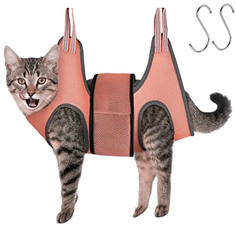 cypreason Dog Grooming Hammock - Dog and Cat Care Harness Nail Cutting Bag, Pet Care Accessories for Bathing, Claw Cutting and Claw Shortening of Dogs and Cats