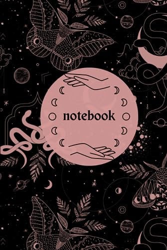 Notebook: Witchcraft Hardcover Notebook
