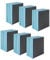 YKUKIZEE 24 Pcs Sanding Sponges 120 Grit, Wet and Dry Sanding Sponges Washable, Sanding Blocks Blue for Polishing Cleaning Paint Wood Metal Furniture Drywall Surface