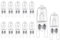 JOPHEK Ampoule Halogene G9 220V 40W, 12 Pièces Ampoule G9 3000K Blanc Chaud, Lampe de Base à Broche Halogène, Gradable, Lampe Halogène G9 pour Lustres en Cristal, Micro-ondes Cuisinière Plafonniers