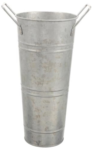 ORFOFE Blumenvase Aus Eisen Für Retro-Dekoration Im Büro Wohnzimmer Oder Garten Praktisch Und Langlebig