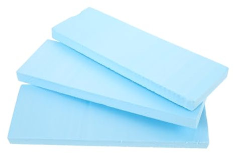 DIYEAH 15 Pièces Modèle De Matériel De Bricolage Panneau De Mousse D'isolation Blocs De Bricolage Panneau De Mousse Xps Fabrication Mousse à Modeler Mousse Xps 3 Para Diy Polystyrène