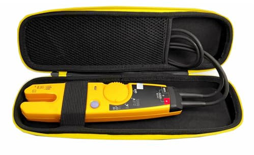 SENECESLI Tragetasche für Fluke T5-600 T5-1000 T 6-600 T 6-1000 Elektrischer Spannungs, Durchgangs und Stromprüfer, Hartschalen Reisekoffer, Eva wasserdichter, Stoßfester Organizer Halter