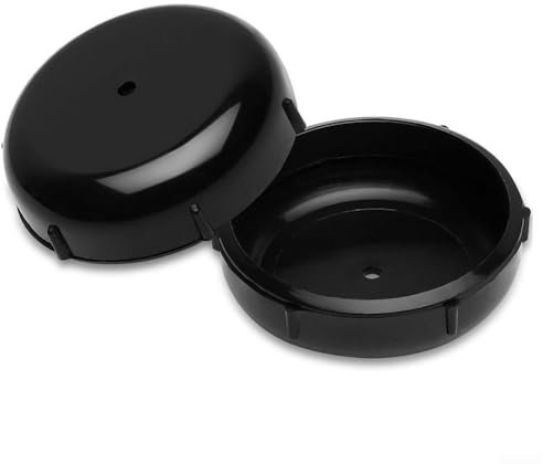 Lot de 32 embouts de pieds de chaise en fer forgé pour meubles de terrasse Noir