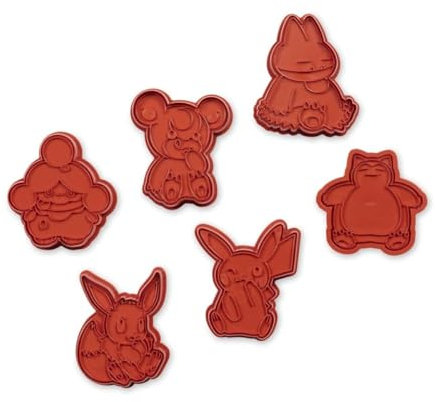 Pokémon Center: Pokémon-Ausstechformen (6er-Pack)