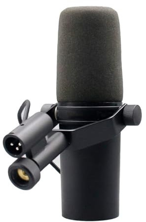 1 Set SM7B Vocal Mic Dynamic Microphone With Advanced Bracket Designing Enhances Stability For Live Video