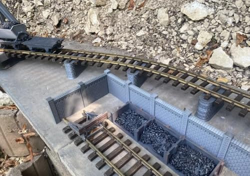 Spur G Gleisaufnahme für Brückenpfeiler Brücke Erhöhung Gleisbau kompatibel zu LGB