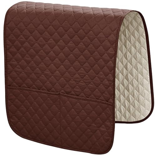 SimidunEUR Armlehnen-Stuhlbezüge, wasserabweisend, rutschfest, Möbelschutz, Schonbezüge für Stuhl, Sofa, Couch, Schutz mit Taschen für Sessel, Sofa, Couch, Liege, Kaffee, 1-Sitzer