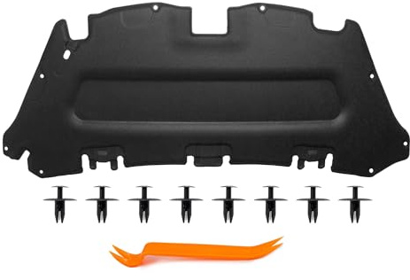 HERSTMOTO Motorhaubendämmung Schalldämmung der Motorhaube Motorhauben-Dämmmatte MIT CLIPS FÜR PEUGEOT PARTNER II / CITROEN BERLINGO II 2008-2018 1679980480