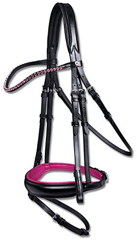 Waldhausen X-Line Trense Pinkberry Black Pferd