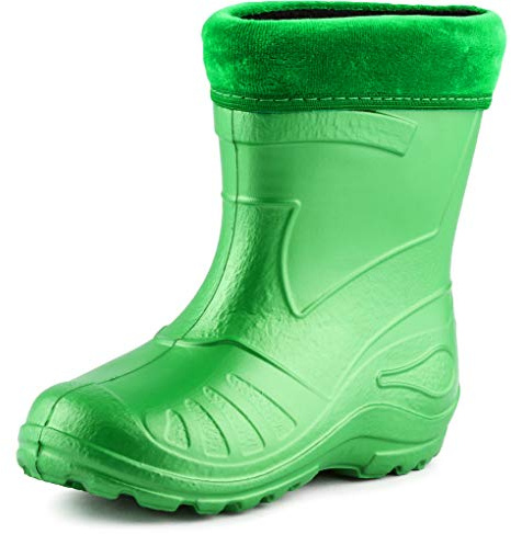 Ladeheid Gummistiefel Kinder federleichte und wasserdichte Eva Thermo Regenstiefel Gummistiefel gefüttert KL050