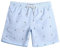 MaaMgic Ropa de Baño para Hombres Bañador para Vacaciones Short de Playa Natación Secado Rápido Piscina Ancla,Azul Blanco Ancla,L