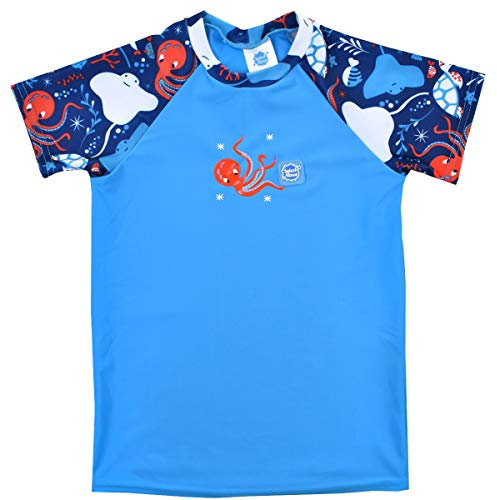Splash About Maglietta di Protezione Solare UV per Bambini, Under The Sea 2-3 Anni