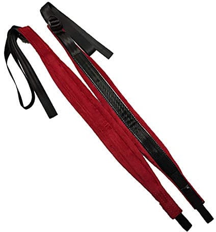 Y AKAGI Akkordeon Schultergurte, 4 Farben Verstellbare Akkordeon für 16-120 Bass (rot)