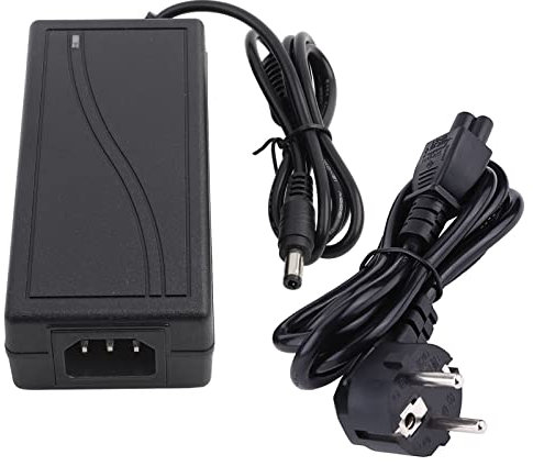 Adaptador de Corriente con Cable, DC 12V 5A Adaptador de Cargador de Equilibrio Accesorio RC Compatible para IMAXB6, IMAX B6AC, Mini Cargador IMAX B6(EU Plug)