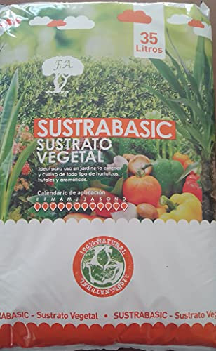 Terriccio vegetale Sustrabasic, 35 l