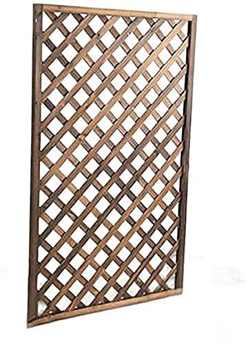 Zaun Zierzaun Spaced Outdoor Holzgitter Kit Holzzaun Zaun Gartenzaun Kit GXBCS629