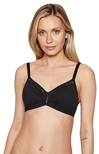 Triumph Women's Cotton Beauty N, Bra, Black