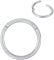 BLESSMYLOVE Silber 1.0mm 9mm Nasenring Hoop 316L Chirurgenstahl Knorpelohrring Septum Clicker Ring Edelstahl Klappbarer Segmentring Lippenring Conch Daith Helix Rook Tragus Snug Body Piercing Schmuck