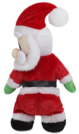 FakeFace Twerking Santa Claus, Twisted Hip, Singender und Tanzender Weihnachtsmann mit Musik You´re so Sexy - Lustige elektrische Plüsch Weihnachtsmann Kinder Erwachsene