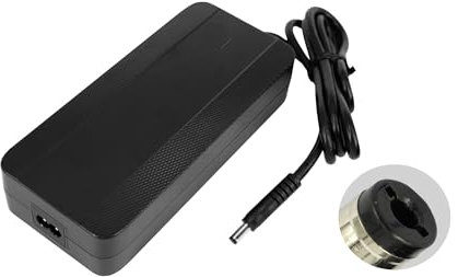 PowerSmart 54,6V 3A Ladegerät mit DC 2,1mm Stecker Netzteil für 48V Akku von NCM Moscow, Moscow+, Moscow Plus