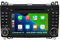 NVGOTEV Android 14 Autoradio für Mercedes-Benz A Klasse W169/ B Klasse W245/ Viano & Vito W639/ Sprinter W906 mit Octa Core 6+128GB Eingebaut 4G LTE Car Play Android Auto DAB SWC Bluetooth GPS Navi