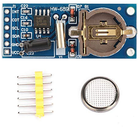 PCF8563 I2C RTC Echtzeit-Uhr-Modul-Platine Präzise Unterstützung I2C Bus-Kaskade mit Backup-Batterie für Stabile Reisezeit