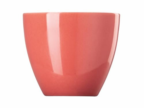 Thomas Sunny Day Soft Red Eierbecher aus Porzellan Ø 5,0 cm - Eierbecher für Frühstück und Brunch, Egg-Cup, Eierhalter Porzellan, Eierschale Rund, Spülmaschine, Mikrowelle, Höhe 4,5 cm, rot