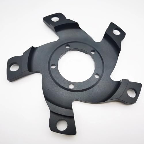 GodLOL FOR Bafang BBSHD 130BCD Chainring Spider Chain Ring Adapter eBike Motor Kits 39T-50T/52T/54T/56T/60T Chain Wheel Sprocket Crank (Chain Ring Adapte)