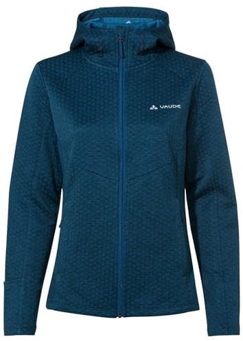 VAUDE Damen Women's Skomer Hiking Hoody Jacke, Dark Sea, 38 EU