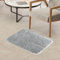 JingZhouYang Teppiche Gegend 40x60CM, Nette Dicke weiche Teppich, Shag Flauschige Plüsch Teppiche Dekor für Kinderzimmer, Schlafzimmer, Wohnzimmer, Badezimmer (Grau)