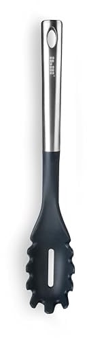 IBILI -Cuchara Pasta Malmo, Silicona y Acero inoxidable, 33.8 cms
