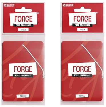 Baccarat Rouge Car Air Freshener for Men and Women - Luxury Rouge Perfume - Long Lasting Scent Accessories and Smelly Odour Eliminator - Fresh Smell and Scents, Hanging Auto Deodoriser - 2 Pack