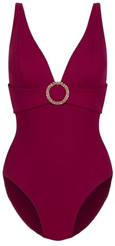 HUNKEMÖLLER Crinkle Ring Badeanzug