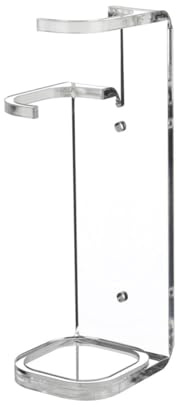 Bosiyrggrl Acrylic Clear Light Saber Stand Wall Mount Storage Rack with Screws for Star Planet Lightsaber Display B