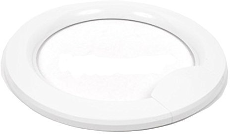 SPARES2GO Outer Door Frame for Logik Washing Machine (White)
