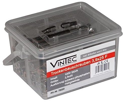 Trockenbauschrauben 3,9x30 Feingewinde (800 Stück)