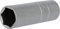 BRILLIANT TOOLS BT022850 1/2 Inch Spark Plug Socket, 16 mm [Powered by KS Tools]