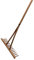 Râteau à foin 14 dents 540mm avec manche en bois