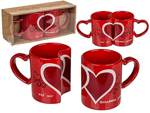 Out of the blue Tazza con due cuori