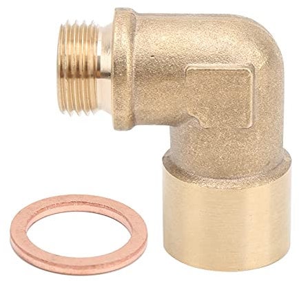 Lambdasonden-Extender, 90 Grad M18x1,5 Lambdasonden-Extender Messing-Verlängerungs-Distanzstück-Adapter Autozubehör