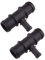 ciciTree 2 pièces Raccordement de Tuyau de Chauffage 1-1/4 5/4 5/8 32mm 16mm Tee Connecteur de Bride d'eau de Refroidissement