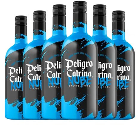 Crema de Licor Andalusí Peligro Catrina Tequila Nube 70 cl (Caja de 6 Botellas de 70 cl)